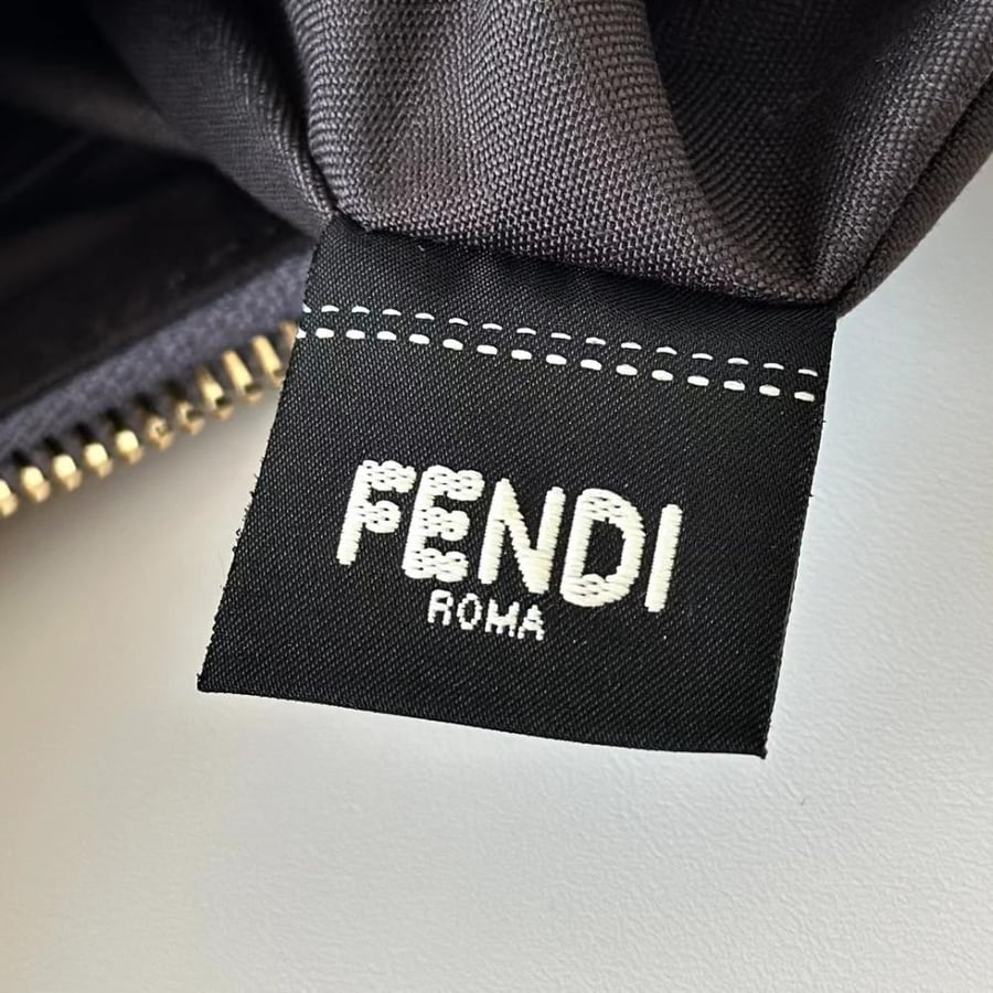 Fendigraphy mini bag blue