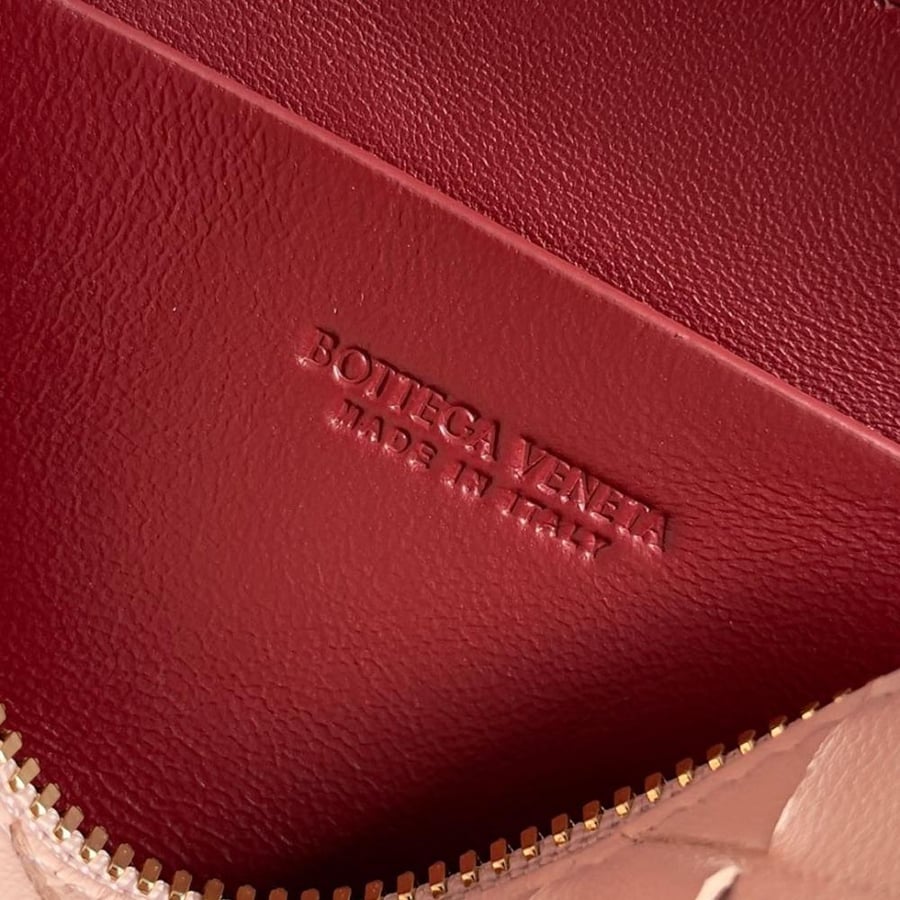 Concert Pouch in Intrecciato Leather