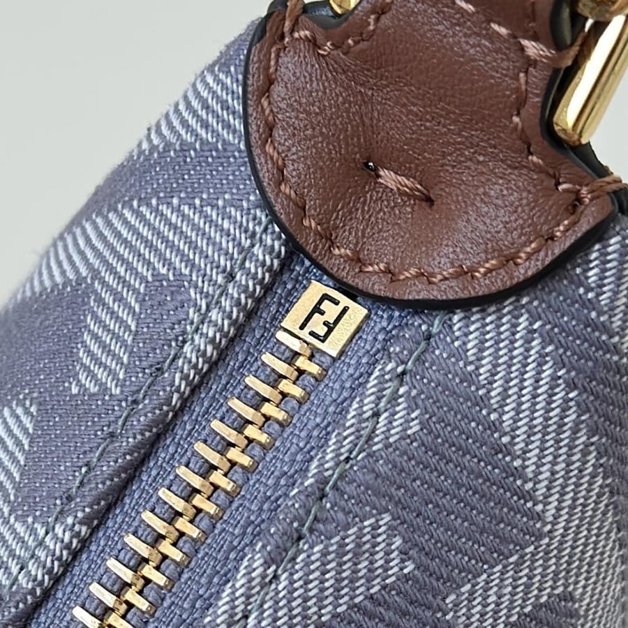 Fendigraphy mini bag blue
