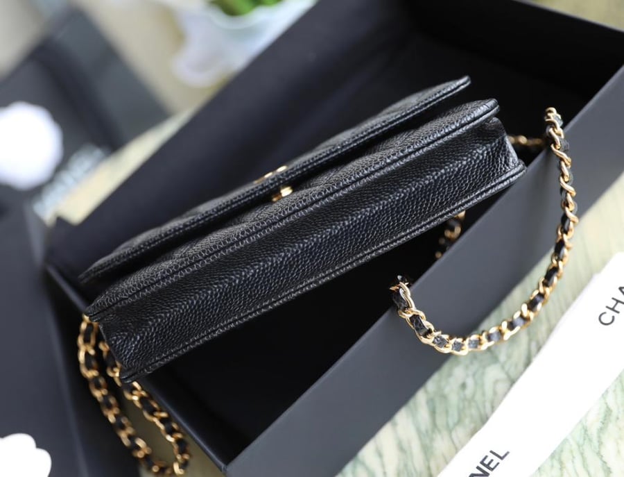 Chanel WOC Caviar Leather