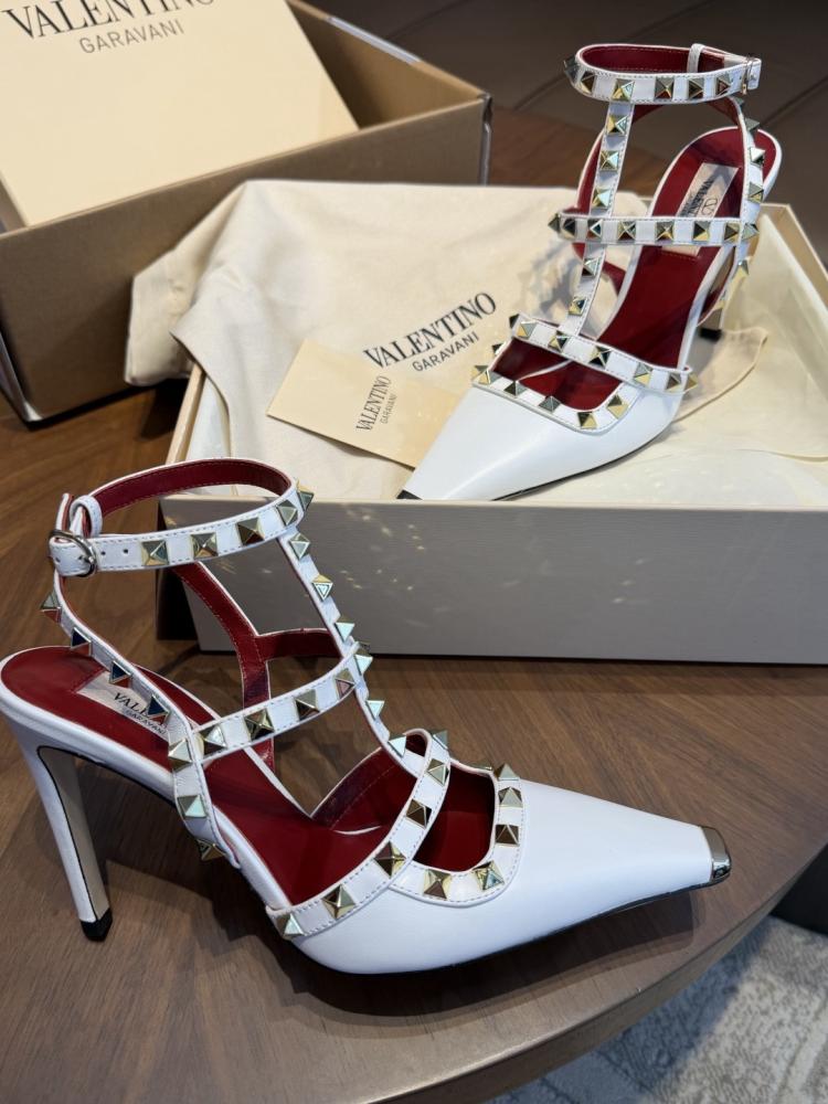 Rockstud 100 Pumps in Kidskin Leather