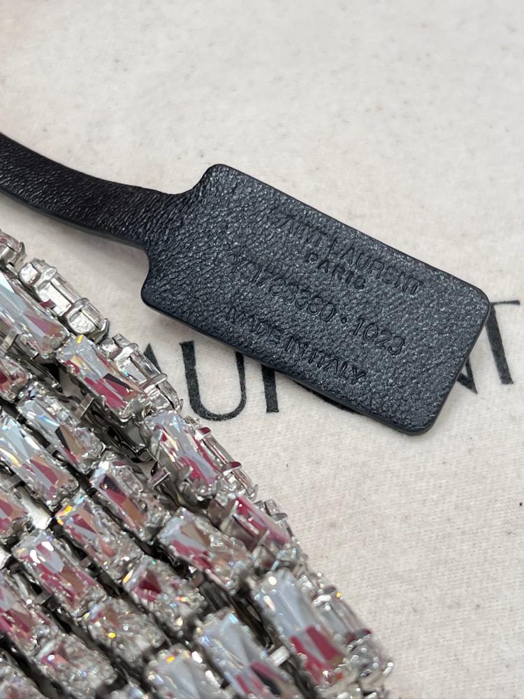 EVENING BAG IN CRYSTALS MIRROR