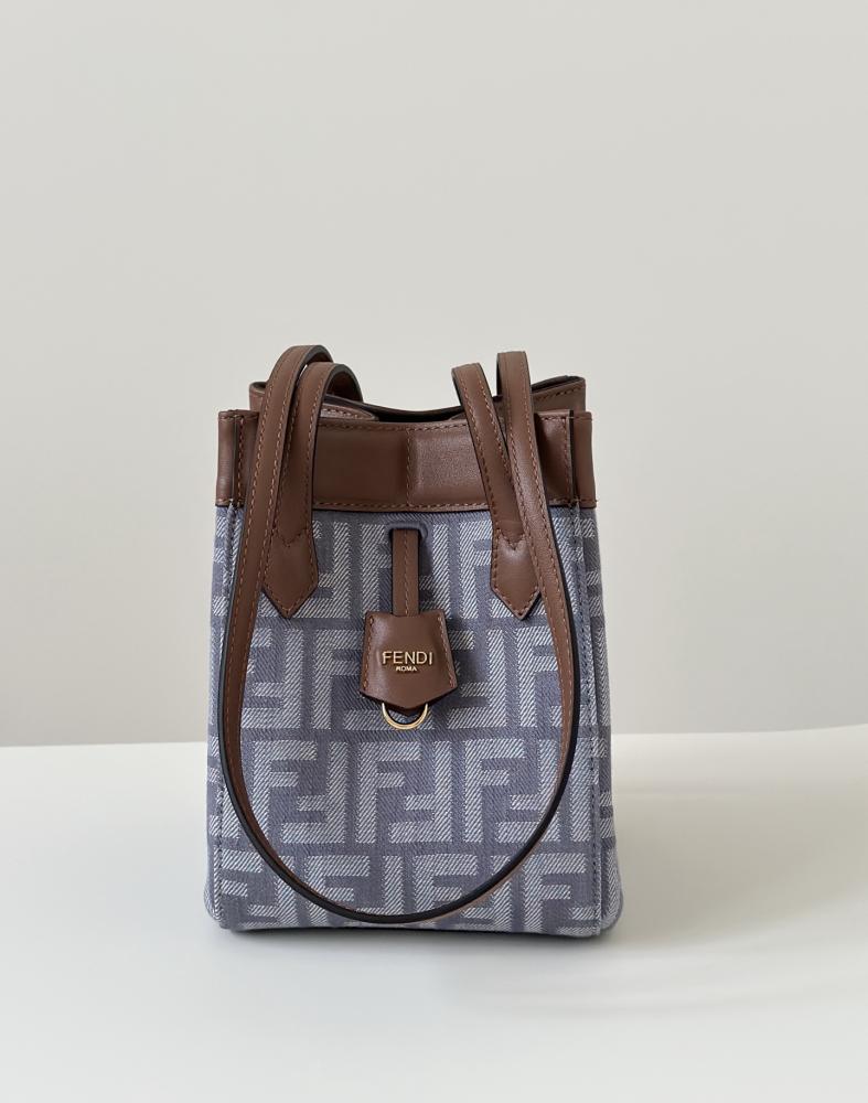 Fendi Origami Denim Jacquard mini