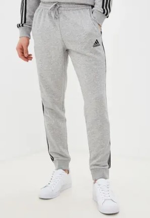 بنطلون اديداس - Adidas Essentials Tapered Cuff 3 Stripes pants‏