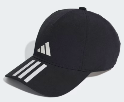 كاب اديداس - 3-STRIPES AEROREADY RUNNING TRAINING BASEBALL CAP