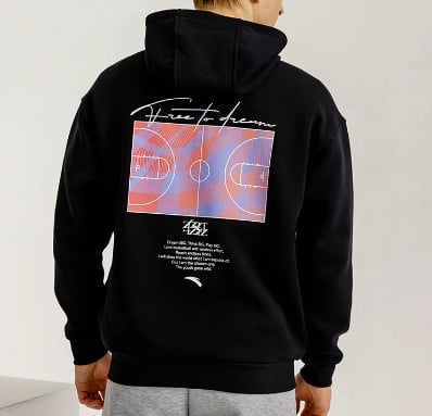 جاكيت أنتا - ANTA FREE TO DREAM ZIP HOODED SWEATSHIRT