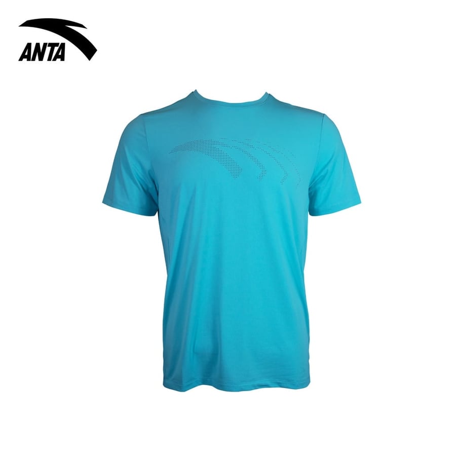 تيشرت أنتا - ANTA Men A-CHILL TOUCH Short Sleeve Tee-Heather