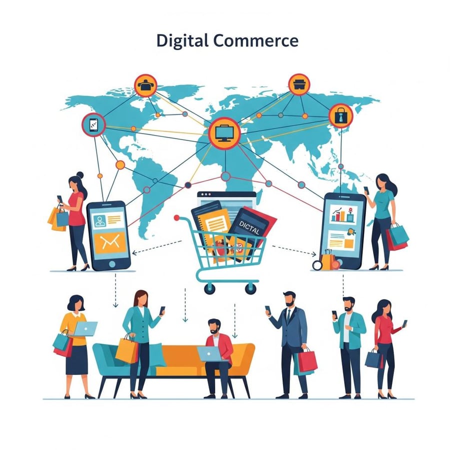 شرح بالكامل عن  التجارة الإلكترونية