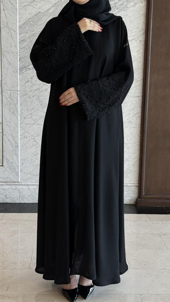 عباية لولوة أسود