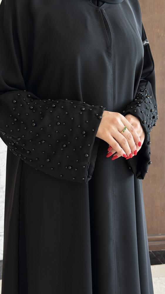 عباية لولوة أسود