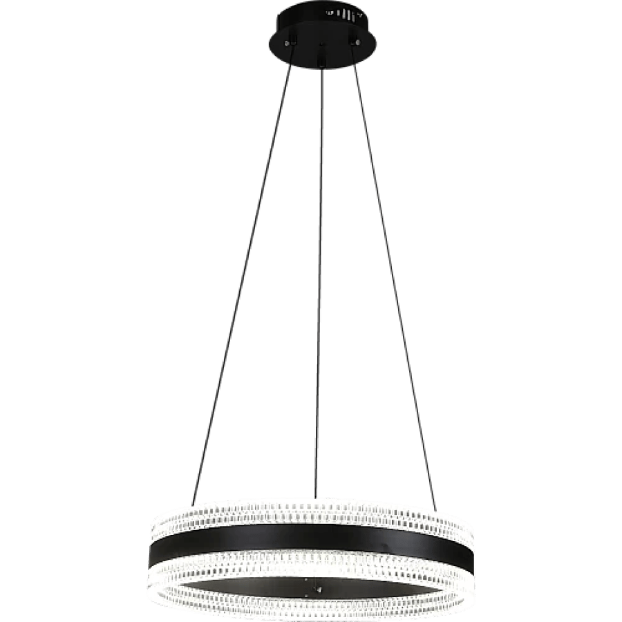 علاقي مودرن اسود+3اضاءات65W