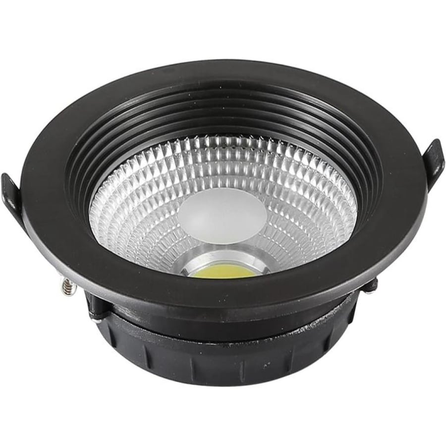 دوان لايت كشاف سقف إطار اسود دفن لون الإضاءة شمسي كريمي 7 سم (2.5inch) 7 واط