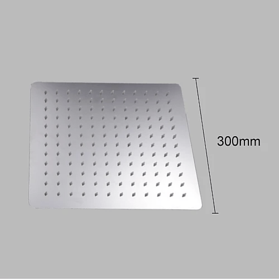 طاسة مخفي مربع 30*30 ستانلس ستيل 304 كروم