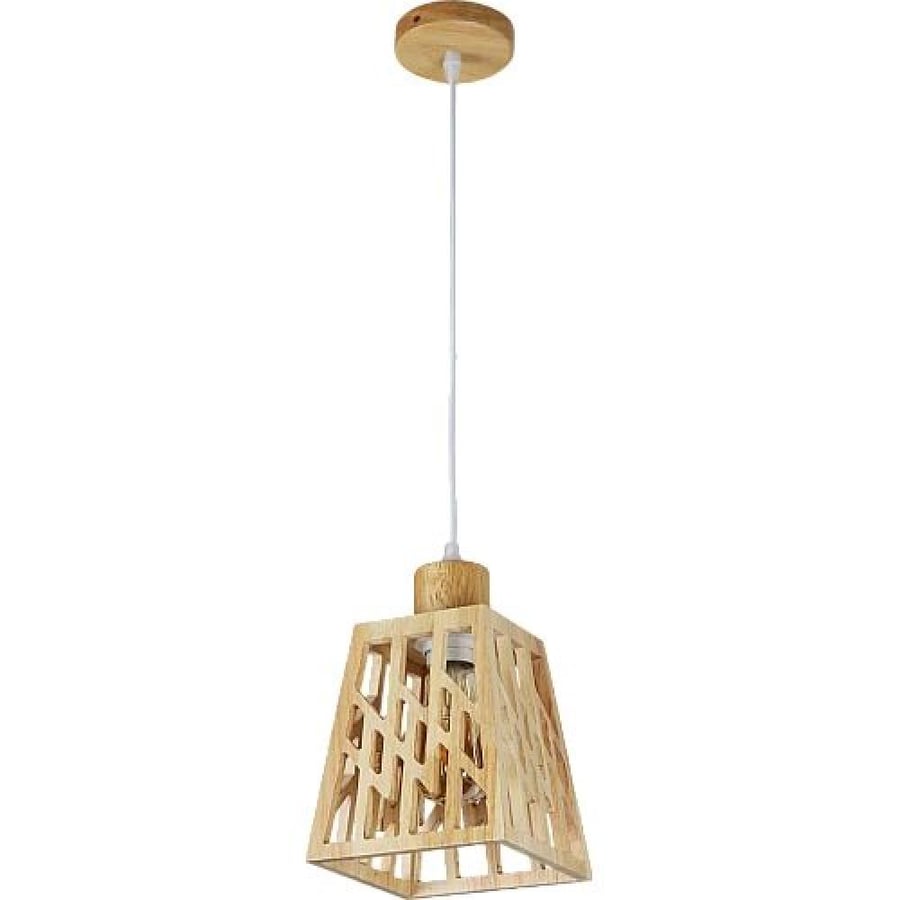 Wooden single socket 2 meters E27*1L