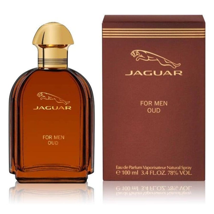 زجاجة عطر جاكوار عود فور مان أو دو تواليت 100 مل للرجال أنيقة