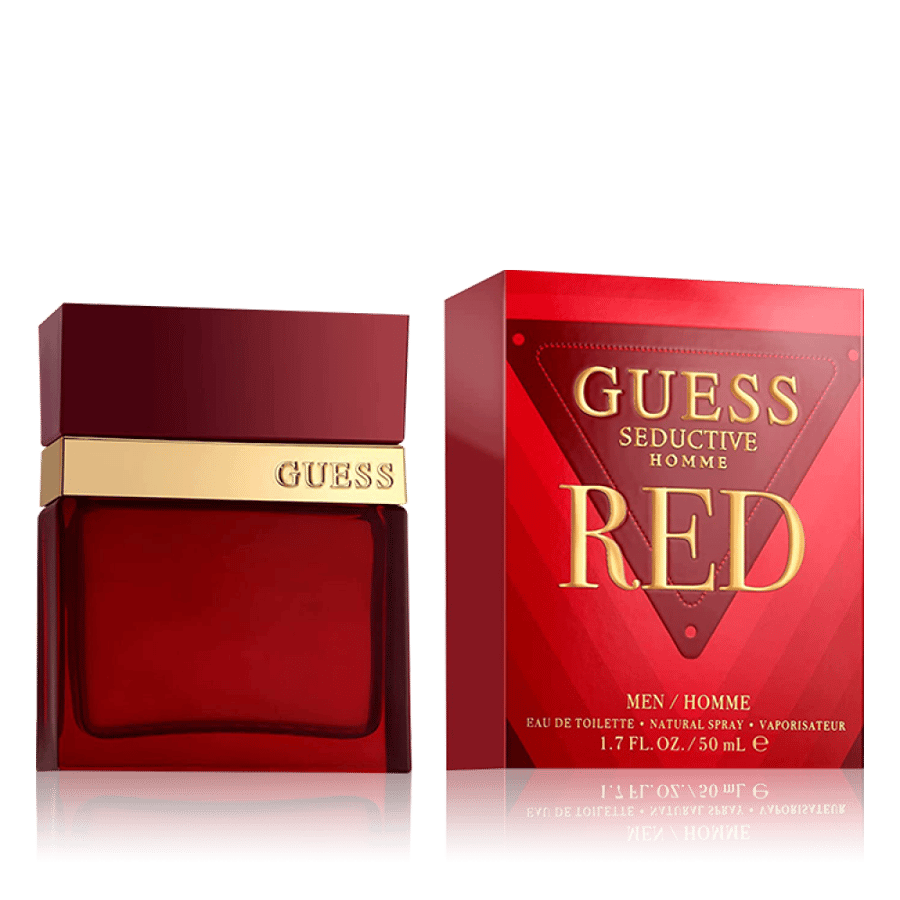 زجاجة عطر جيس سيداكتيف ريد للرجال Guess Seductive Red For Men Eau de T