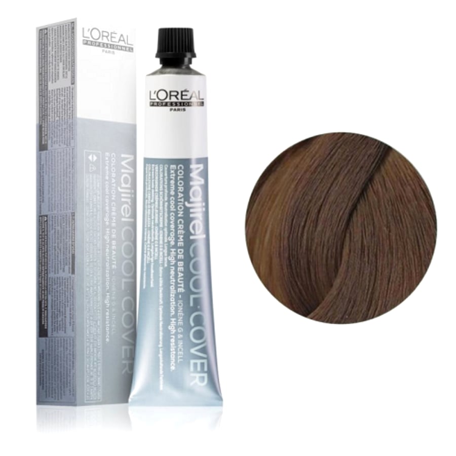 Majirel Color Cover dye for hair coloring 7 shiny from L'Oréal Professionnel