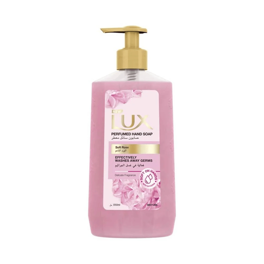 Lux liquid hand soap 250 ml soft rose