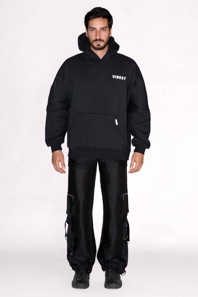 Signature Black Hoodie