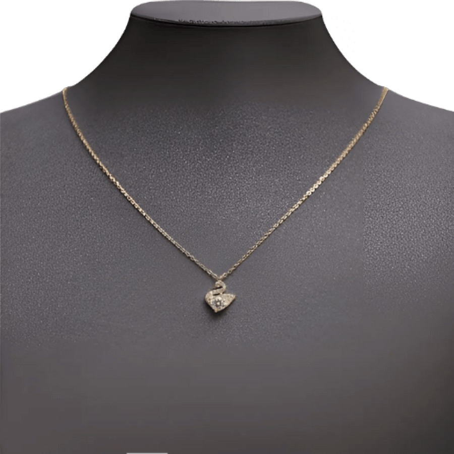 Golden Swan Lace Collar
