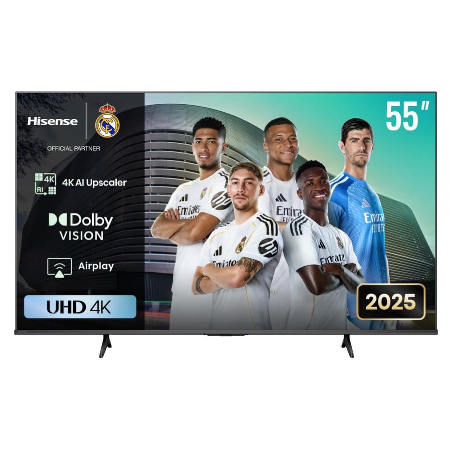 شاشة هايسنس 55 بوصة QLED 4K سمارت 144Hz مع AirPlay 2 وتطبيقات البث – موديل 55Q72Q