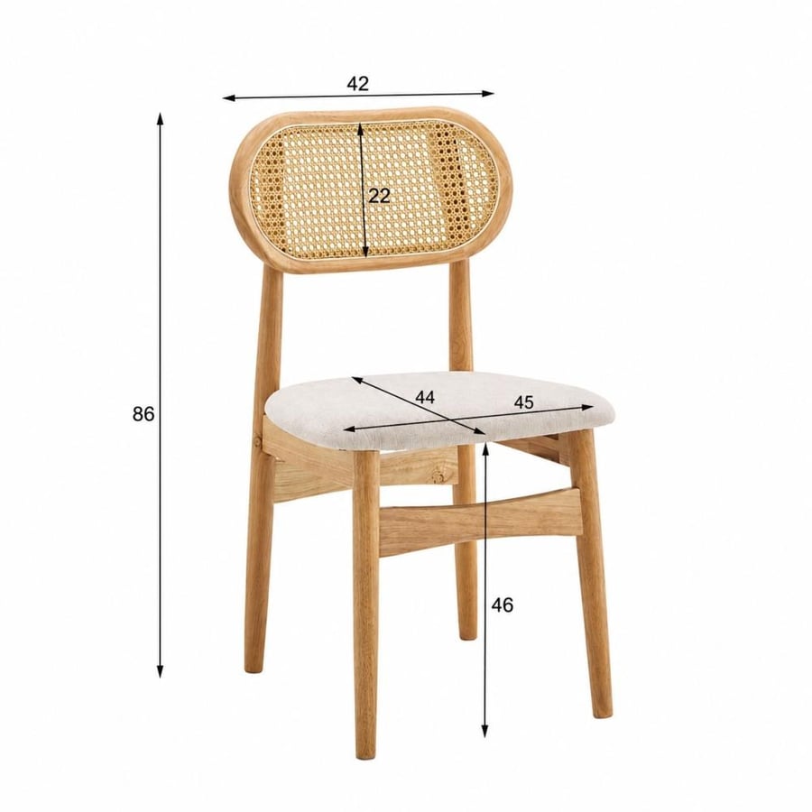 Modern Single Wooden Chair
