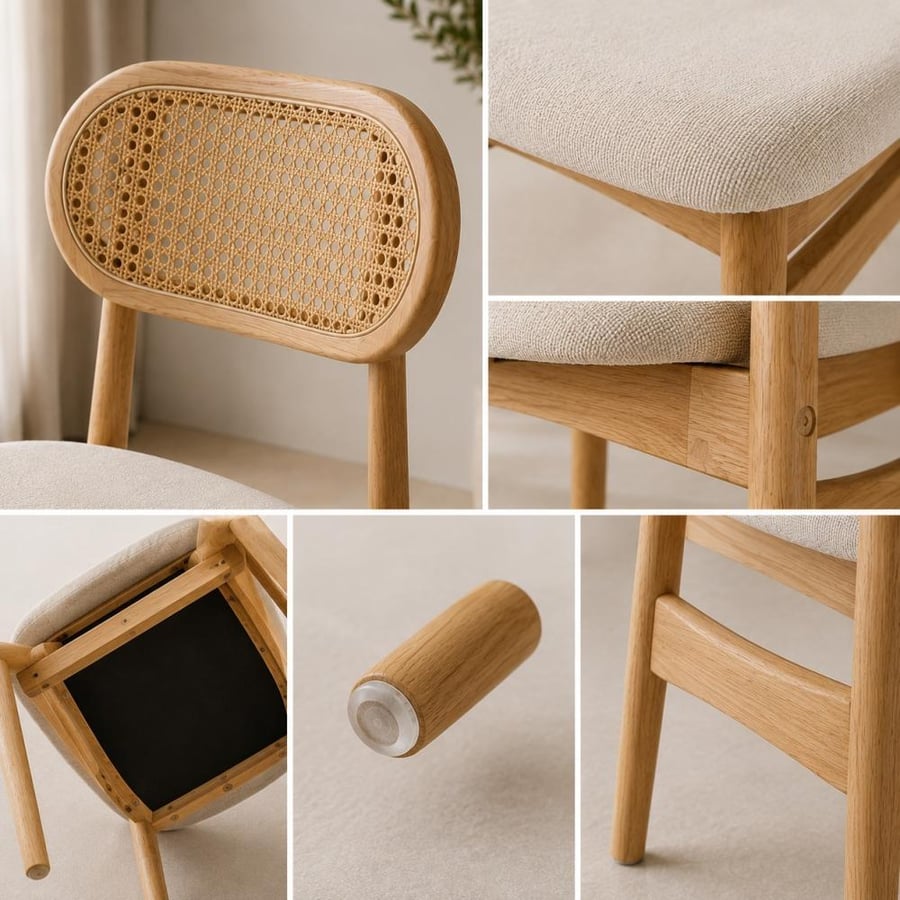 Modern Single Wooden Chair