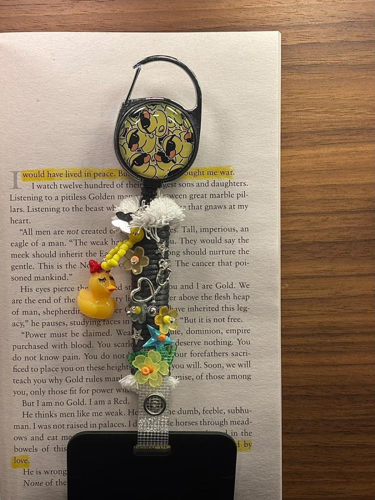 Handmade Beaded Card Holder