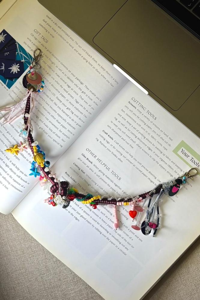 Handmade Beaded Bag Strap