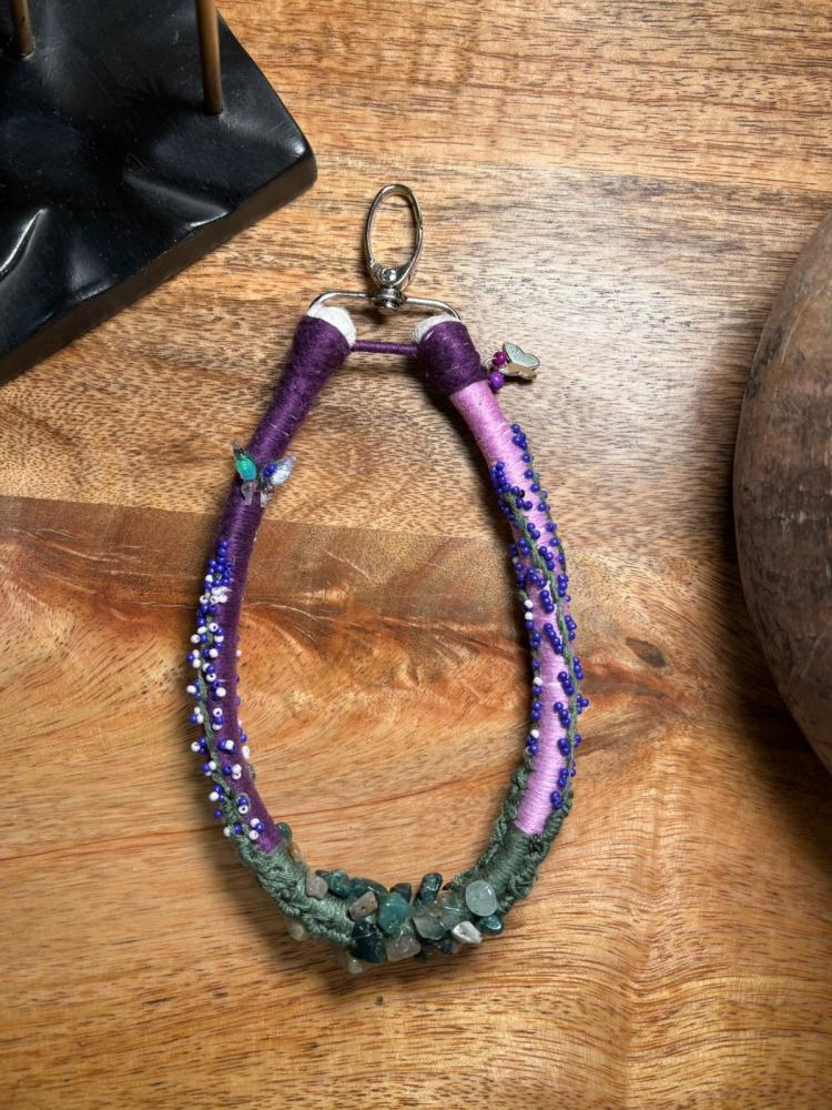 Lavender key or bag charm