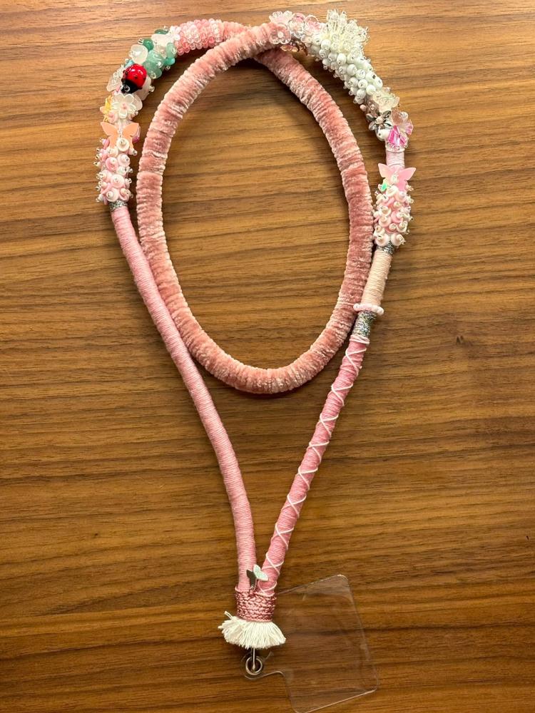 Handmade Beaded Card Holder