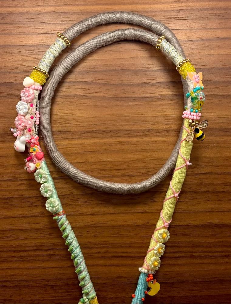 Handmade Beaded Card Holder