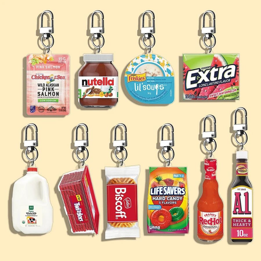 ميداليه SnacksKeychain لطيفه