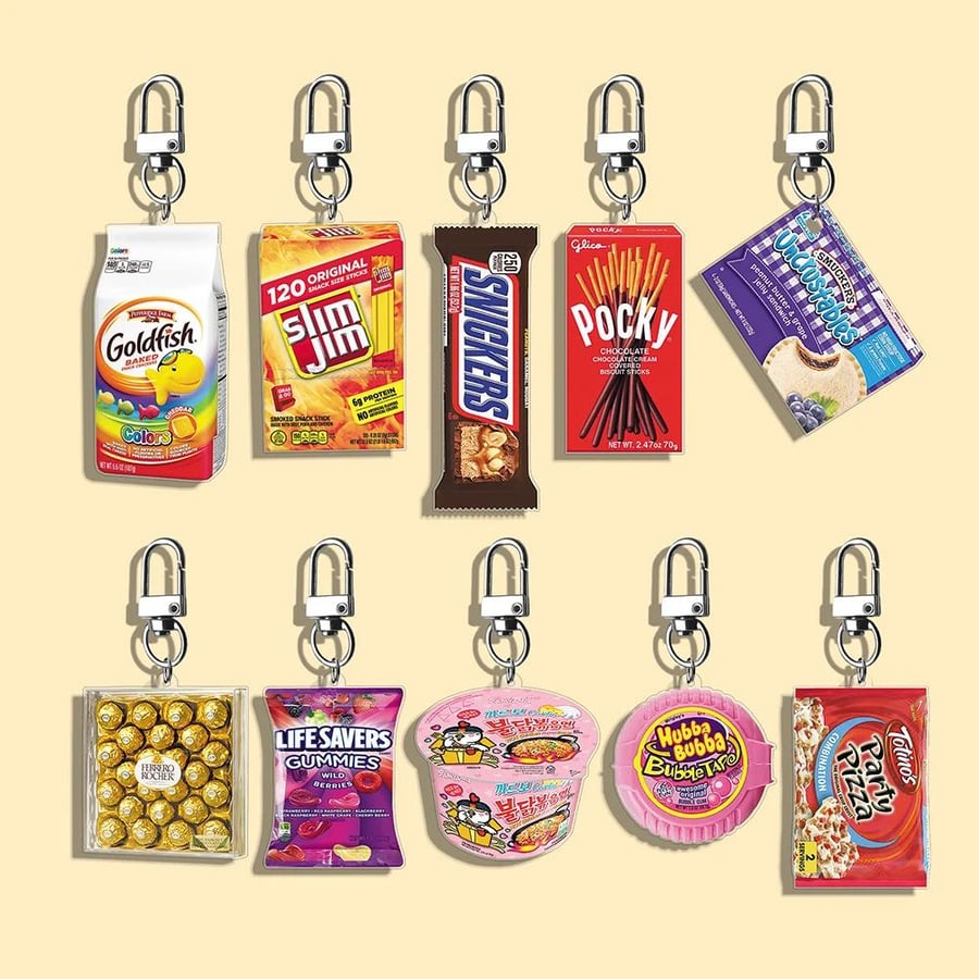 ميداليه SnacksKeychain لطيفه