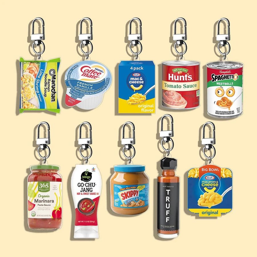 ميداليه SnacksKeychain لطيفه