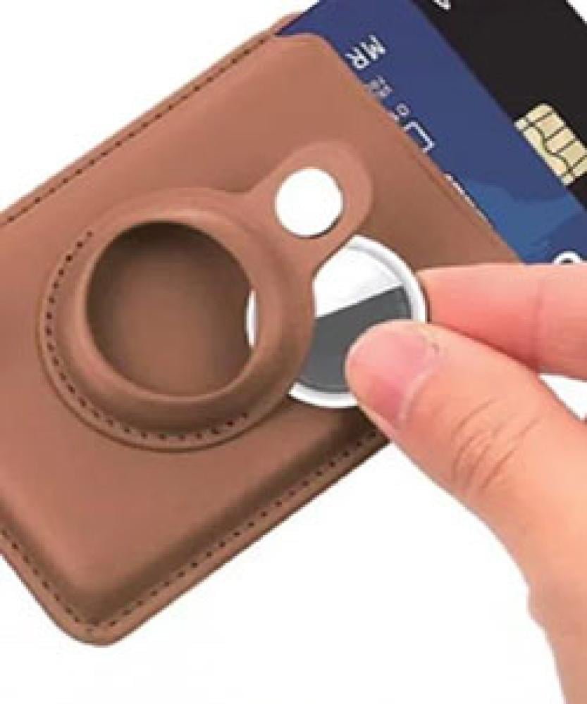 محفظه هاتف مع جيب AirTag المدمج