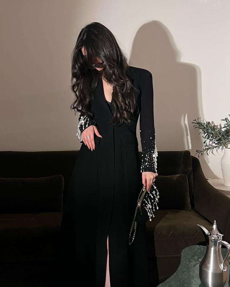 Elegant black dress