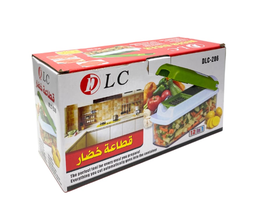 قطاعة خضار متعددة الوظائف 12 في 1 من DLC