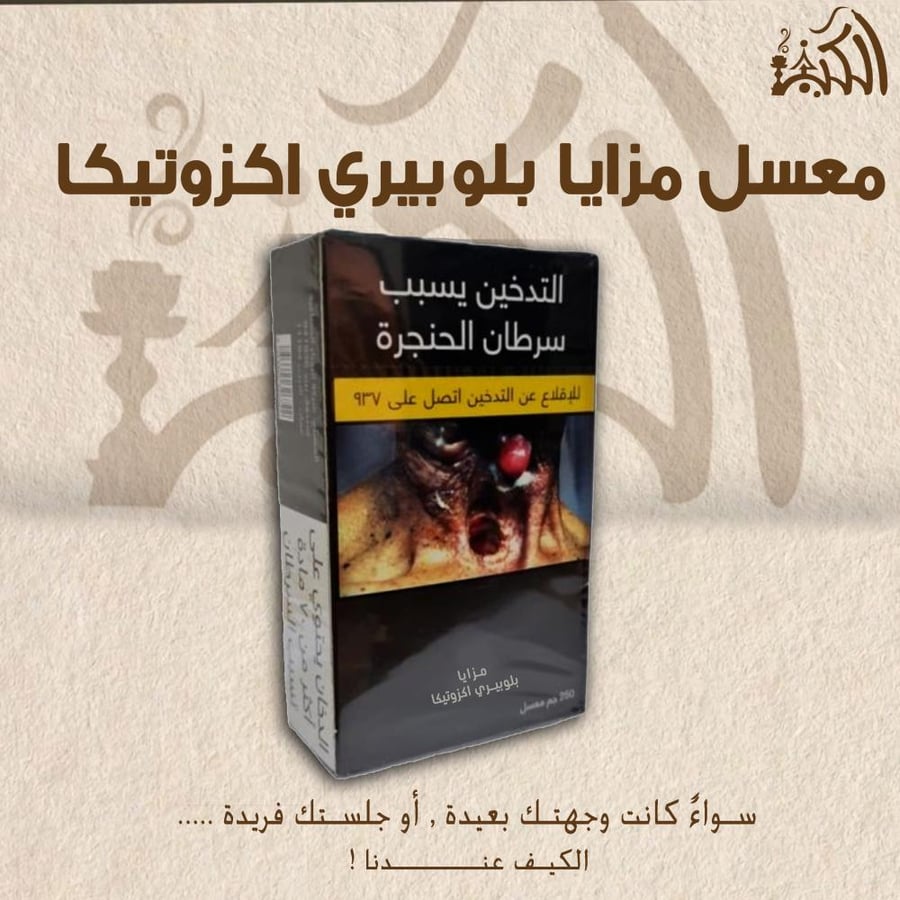 معسل مزايا بلوبيري اكزوتيكا