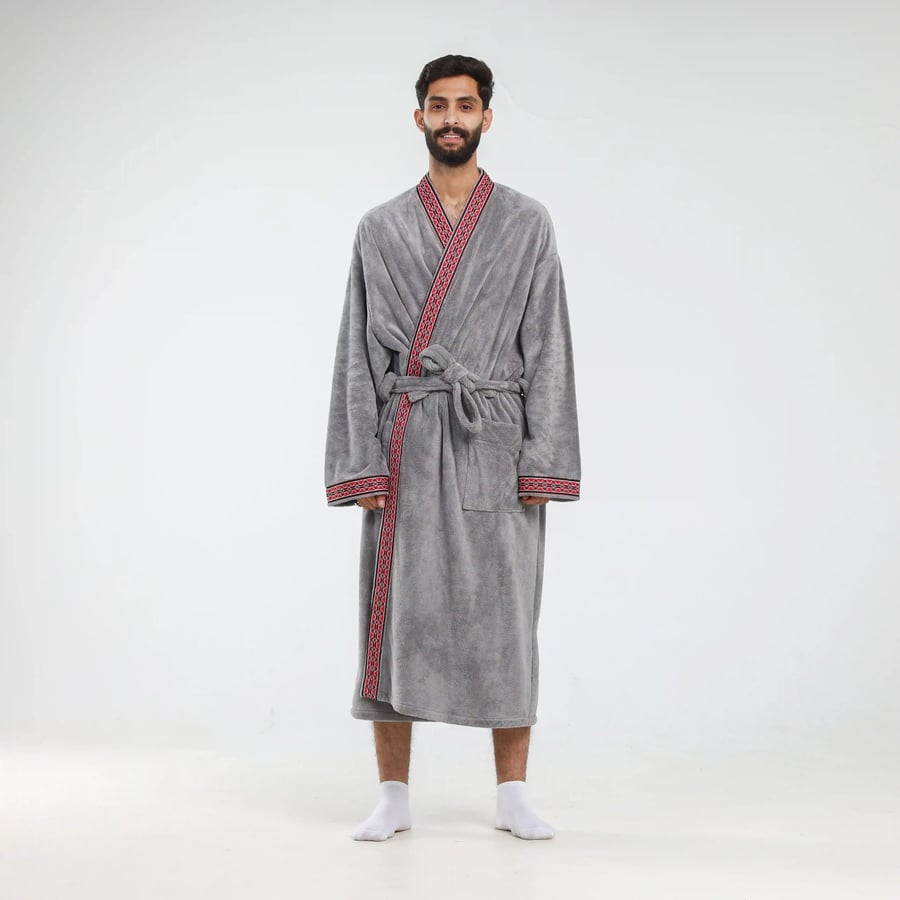 روب سعودي -رمادي غامق