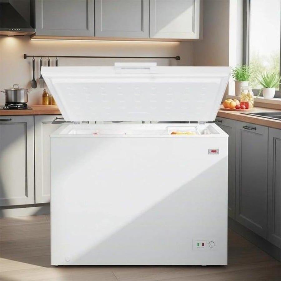 فريزر هام افقى 13.4 قدم ابيض HM570FR-O23