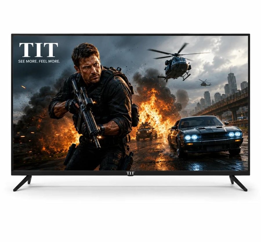 شاشة تي اي تي 75 بوصة جوجل اصلي سمارت 120 هرتز TI75G2025