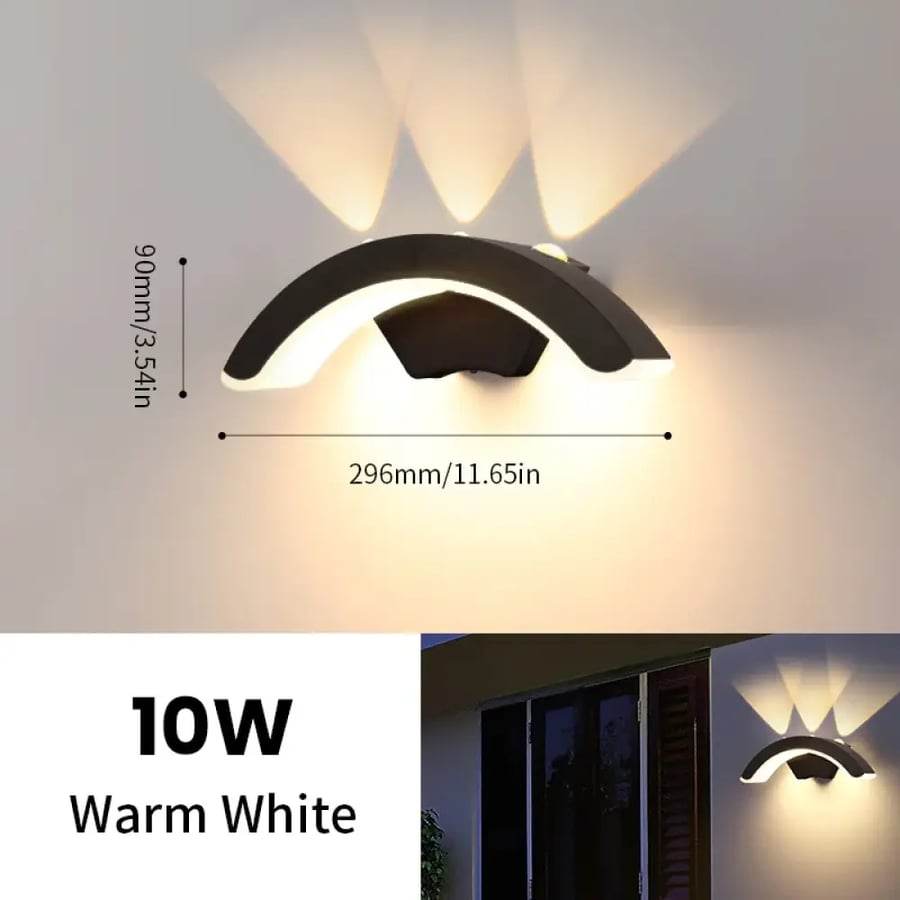 إضاءة حائط LED خارجية مقاومة للماء IP66