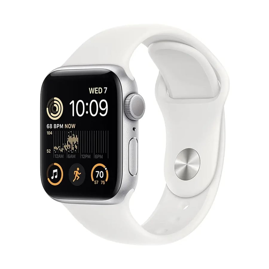 Apple Watch SE الجيل الثاني أصلية – علبة ألمنيوم مع سوار رياضي 40/44مم
