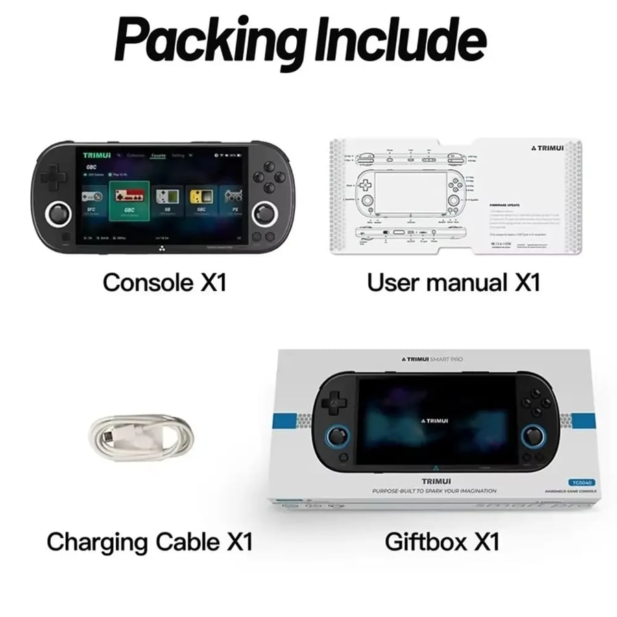 جهاز ألعاب محمول تريموى برو - Trimui Pro Handheld Console