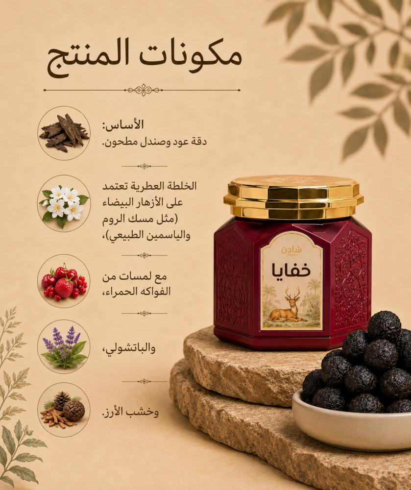 بكج شادن للبخور