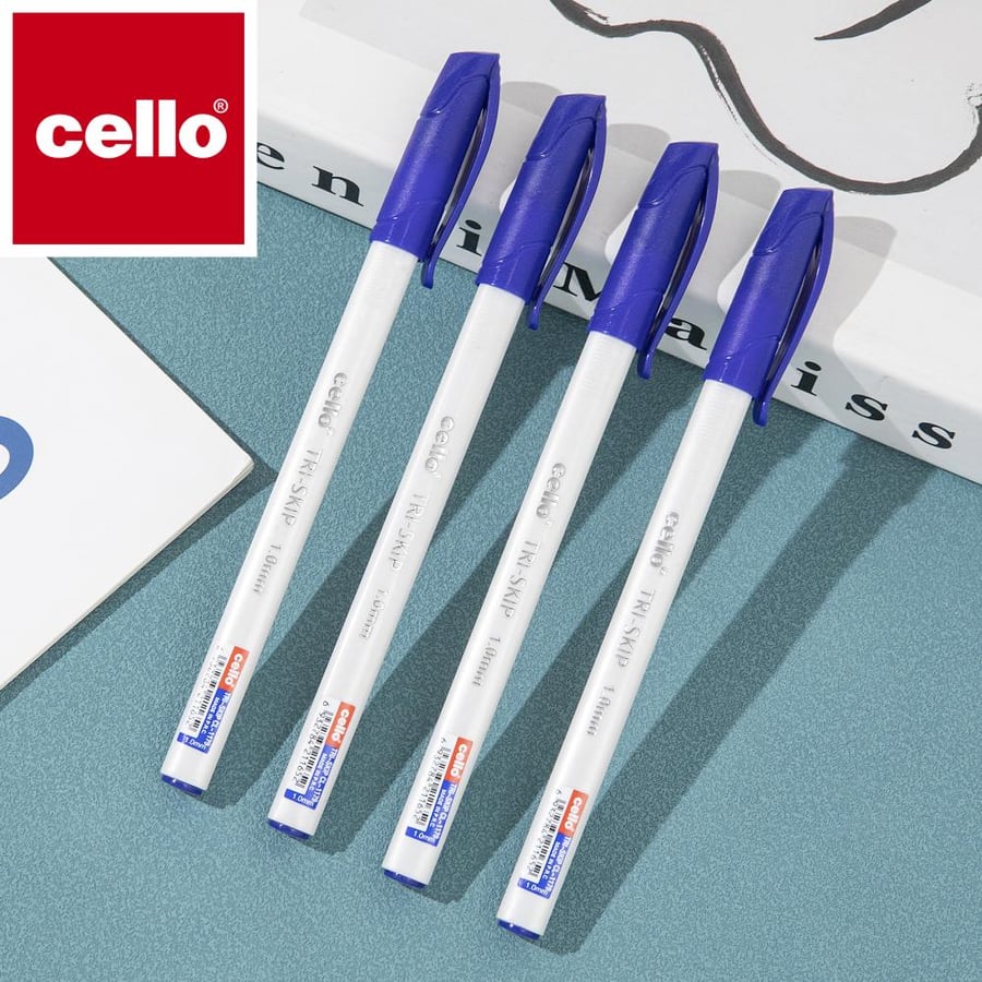 قلم حبر جاف Cello TRI-SKIP – رأس 1.0 مم