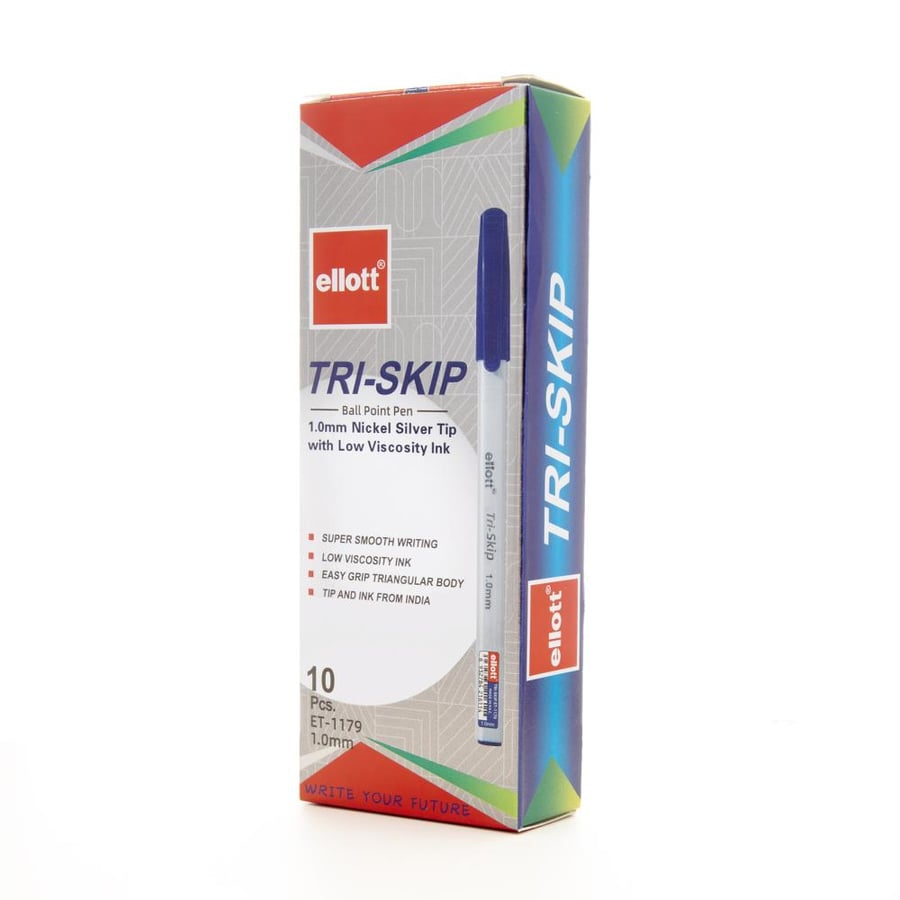 أقلام Ellott Tri-Skip ET-1179 بحبر أزرق