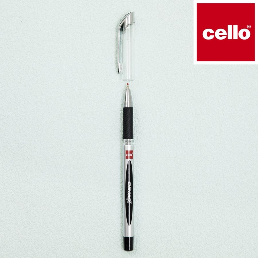 أقلام Cello ChromiX بحبر أسود