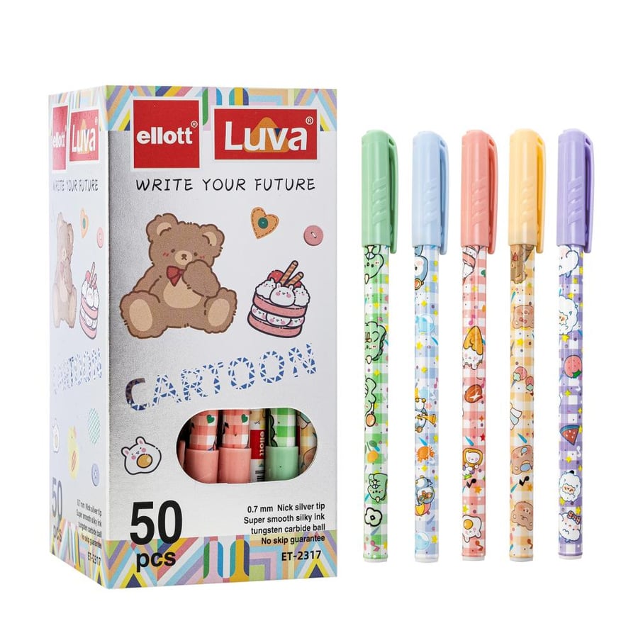 أقلام Ellott Luva ET-2317 بحبر أزرق